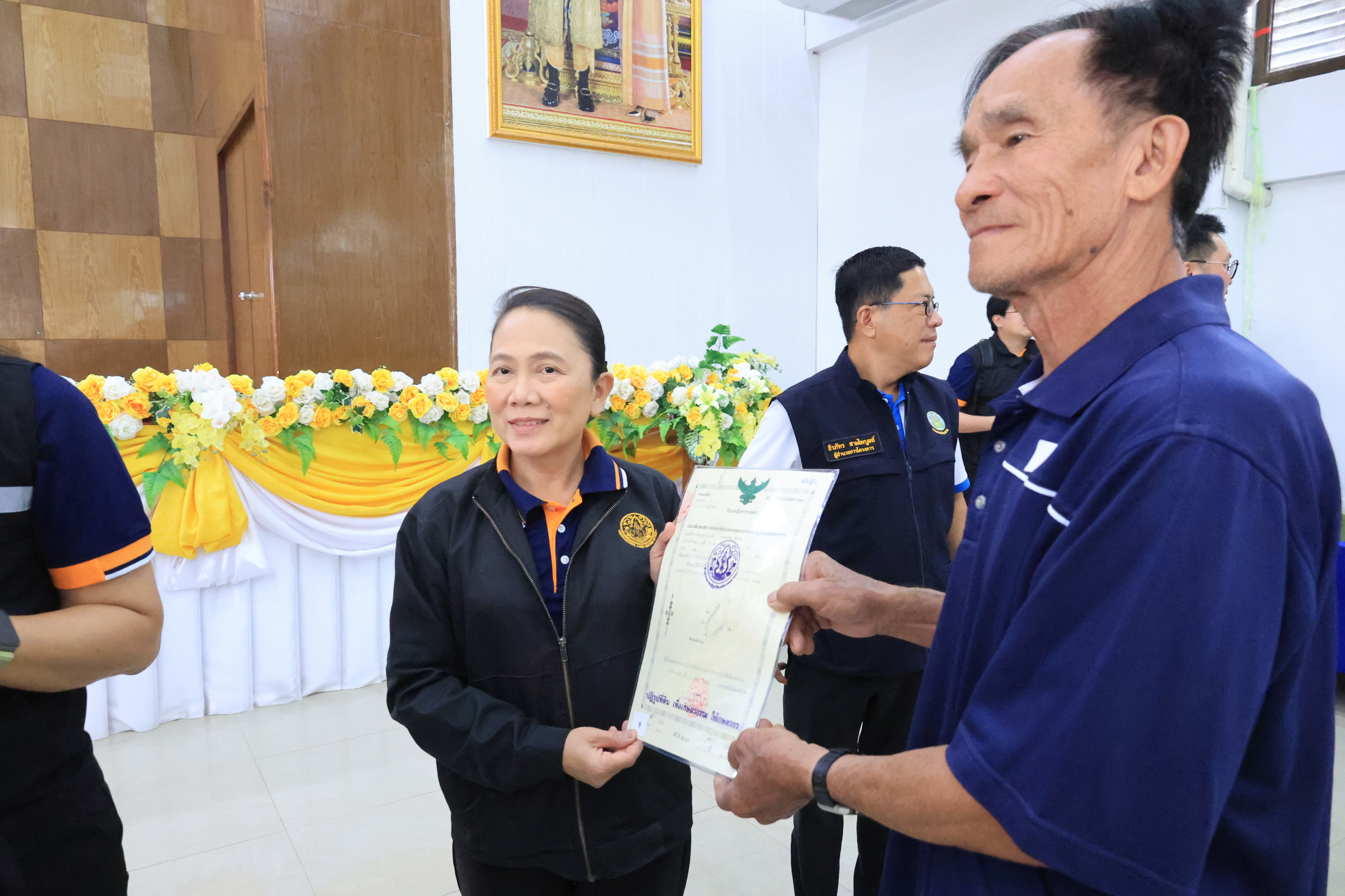 title - เลขาธิการ ส.ป.ก. เปิดศูนย์บริการประชาชนเคลื่อนที่ในเขตปฏิรูปที่ดิน จังหวัดเลย ประจำปีงบประมาณ พ.ศ. 2569